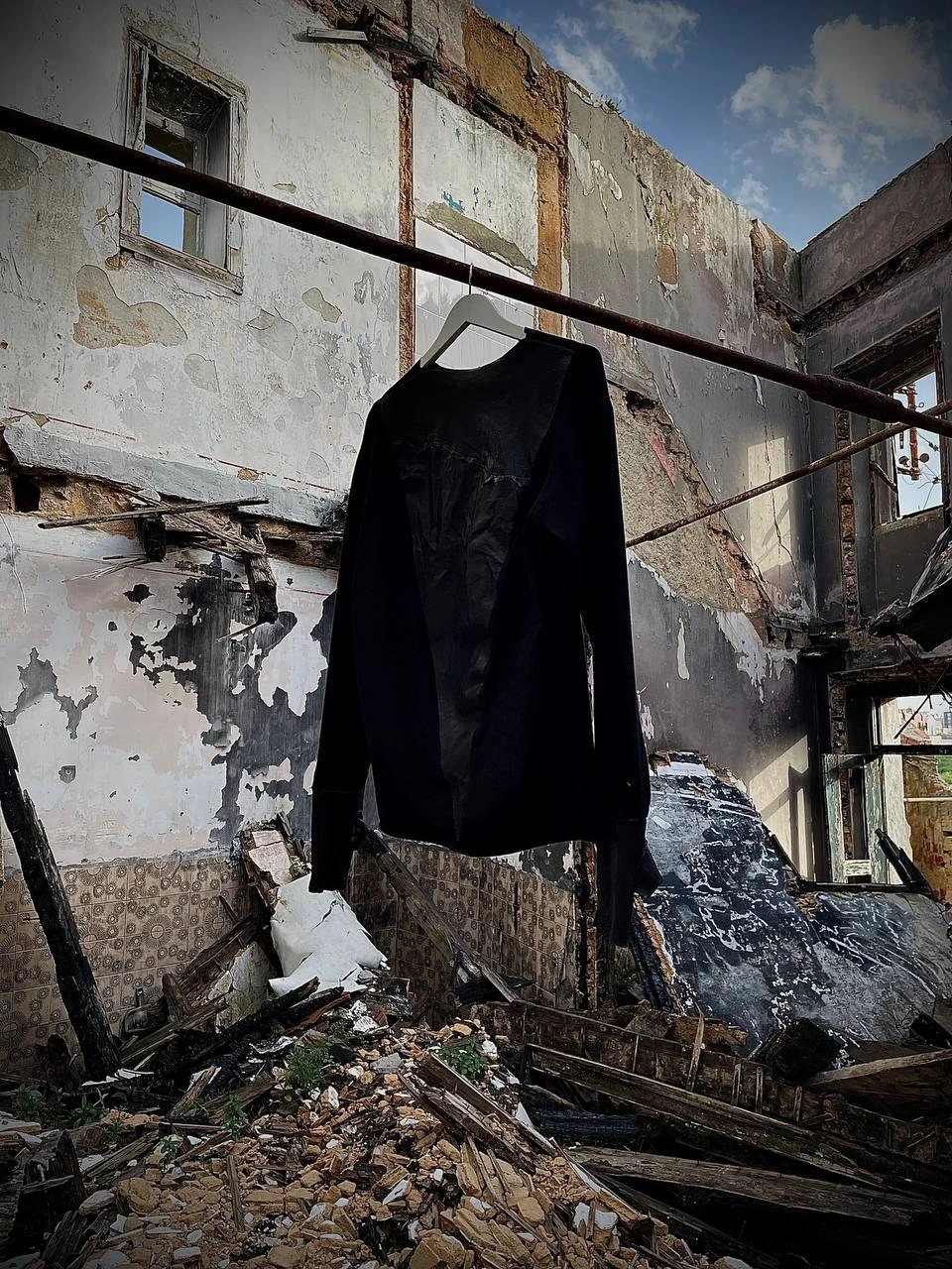 Leather long-sleeve «Never ending cycle», image 7